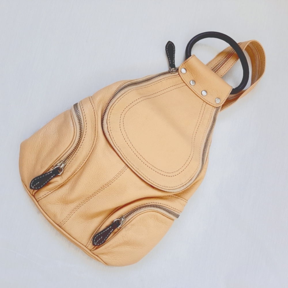 Enzo Angiolini genuine leather backpack